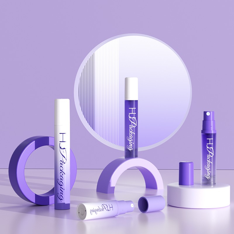 Flacone airless da 18 mm 5 ml 10 ml 12 ml 15 ml con pompa per lozione spray toner
